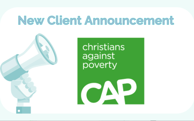 New Client Announcement – Christians Against Povert UK